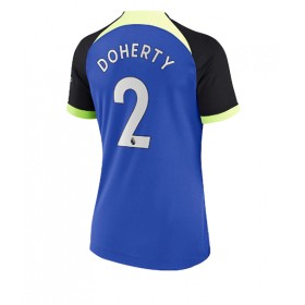 Damen Fußballbekleidung Tottenham Hotspur Matt Doherty #2 Auswärtstrikot 2022-23 Kurzarm